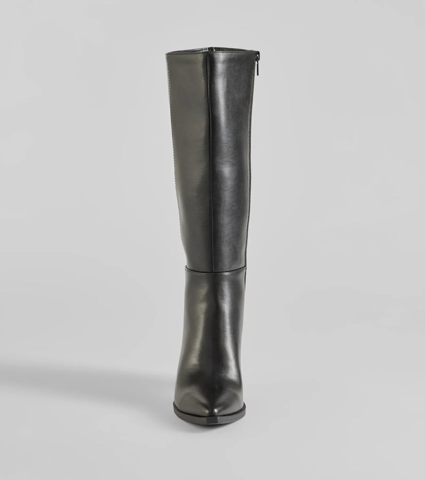 Zavanova Under-The-Knee Faux Leather Boots