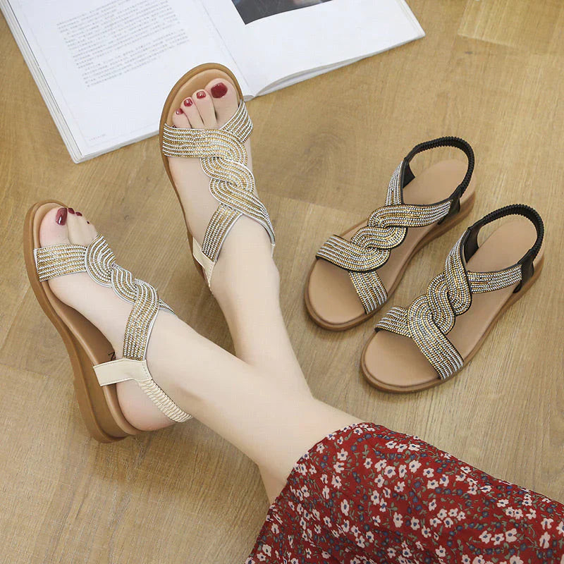 Zavanova - Orthopedic Anti-Slip Glitter Sandals