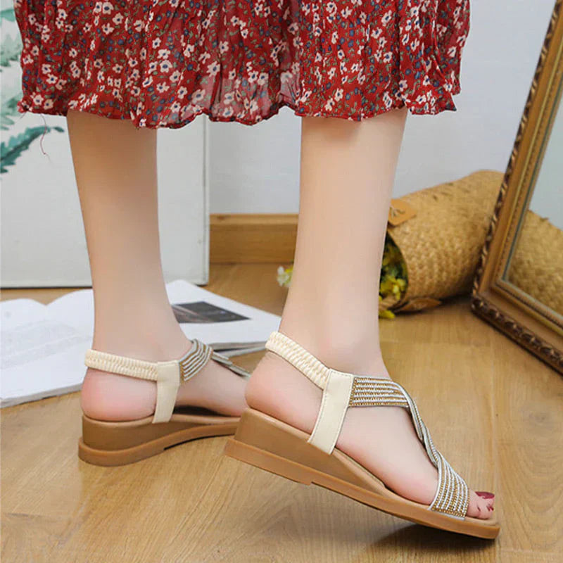 Zavanova - Orthopedic Anti-Slip Glitter Sandals