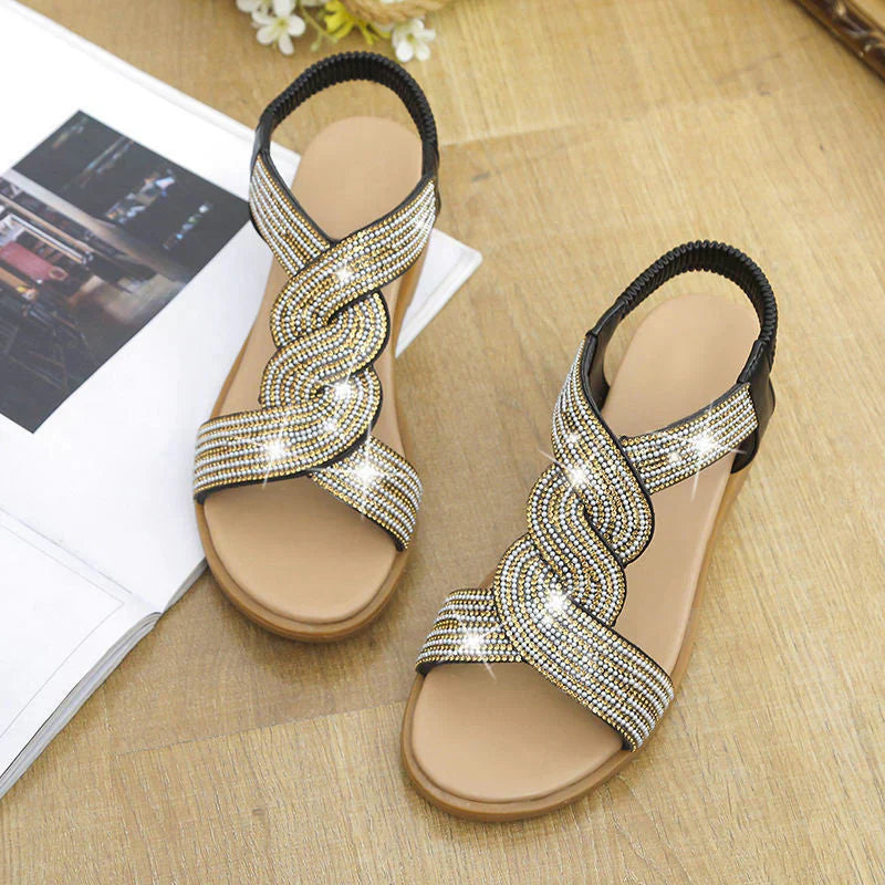 Zavanova - Orthopedic Anti-Slip Glitter Sandals