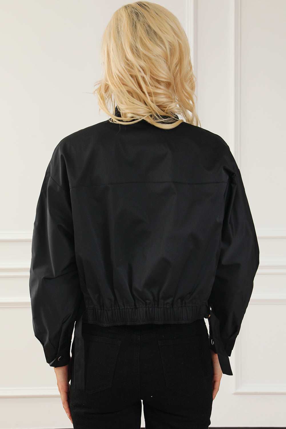 Zara - Casual Zip-Up Bomber Jacket