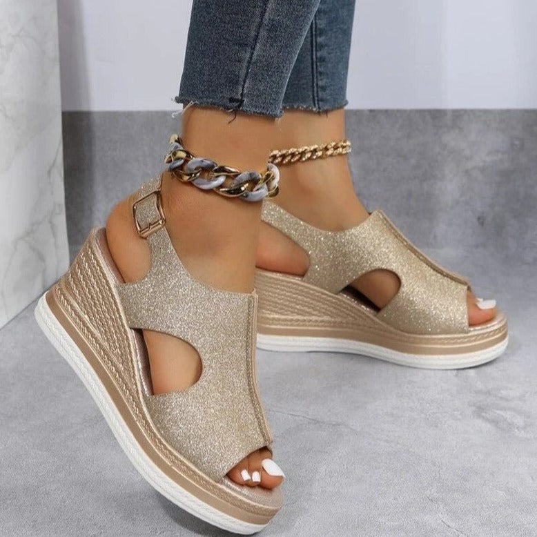 Velanora - Orthopedic Wedge Heels for Summer