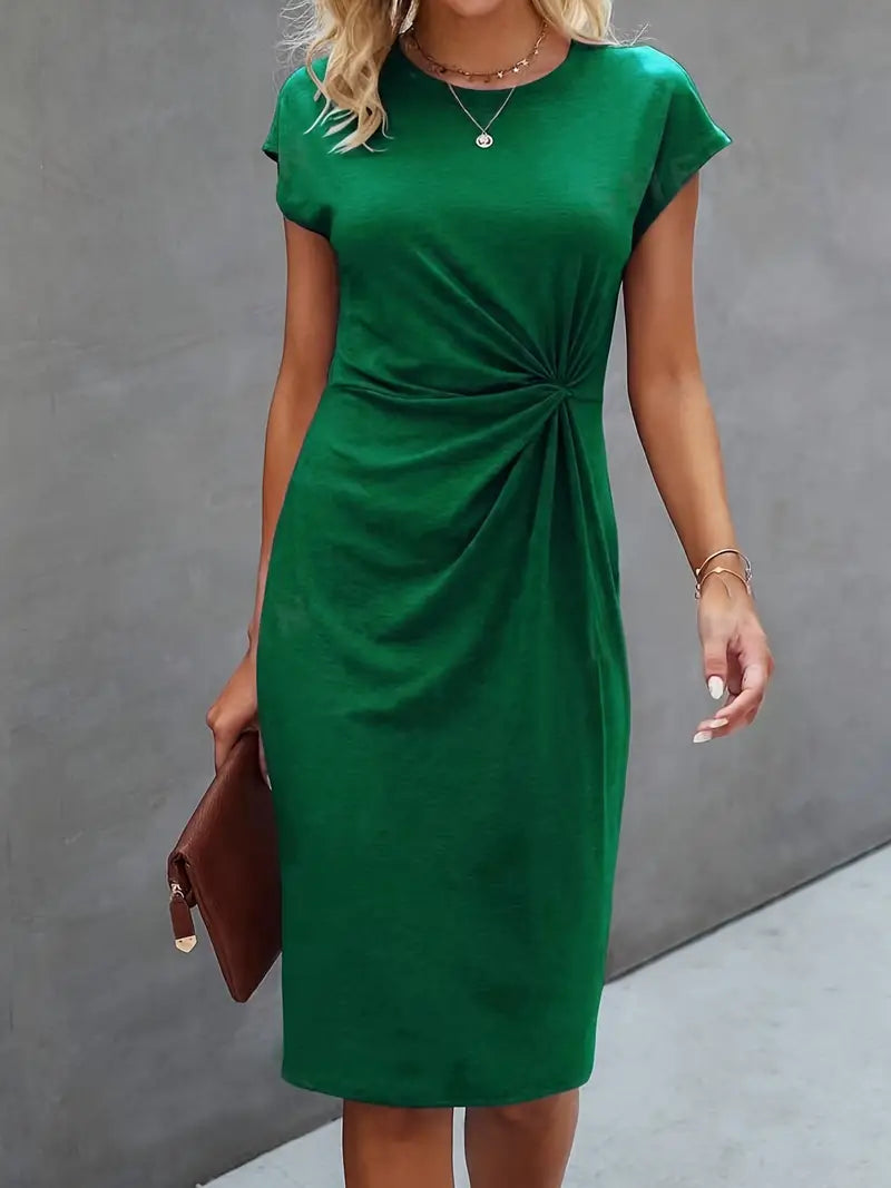 Sophia | Women's Elegant Dress | Ruched Design Dress