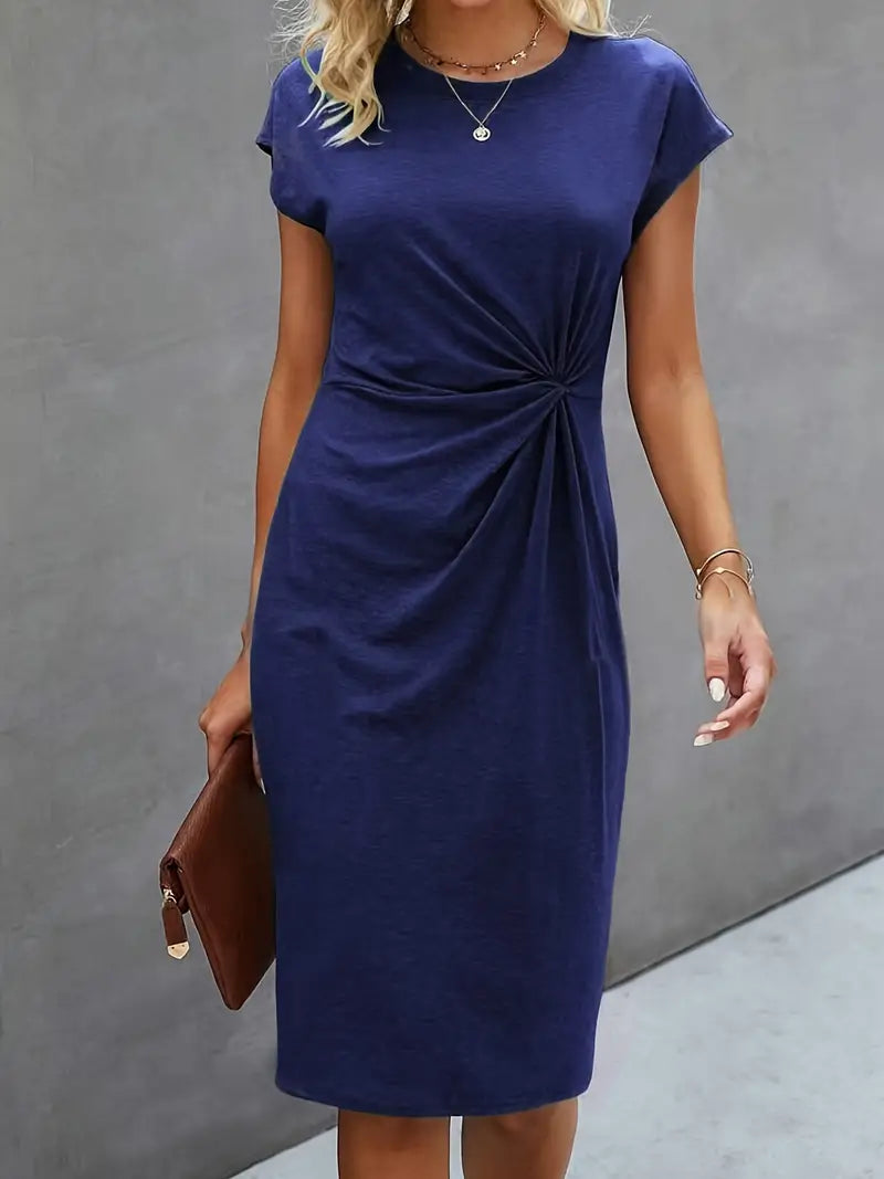 Sophia | Women's Elegant Dress | Ruched Design Dress
