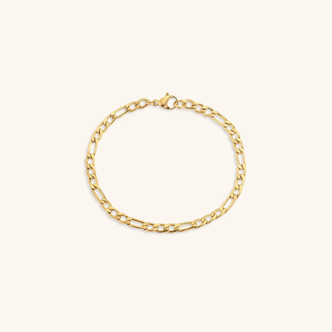 Sophia | Women's Elegant Bracelet | Elegant Link Bracelet featuring interlocking links for a refined and graceful design, perfect for elevating any outfit.