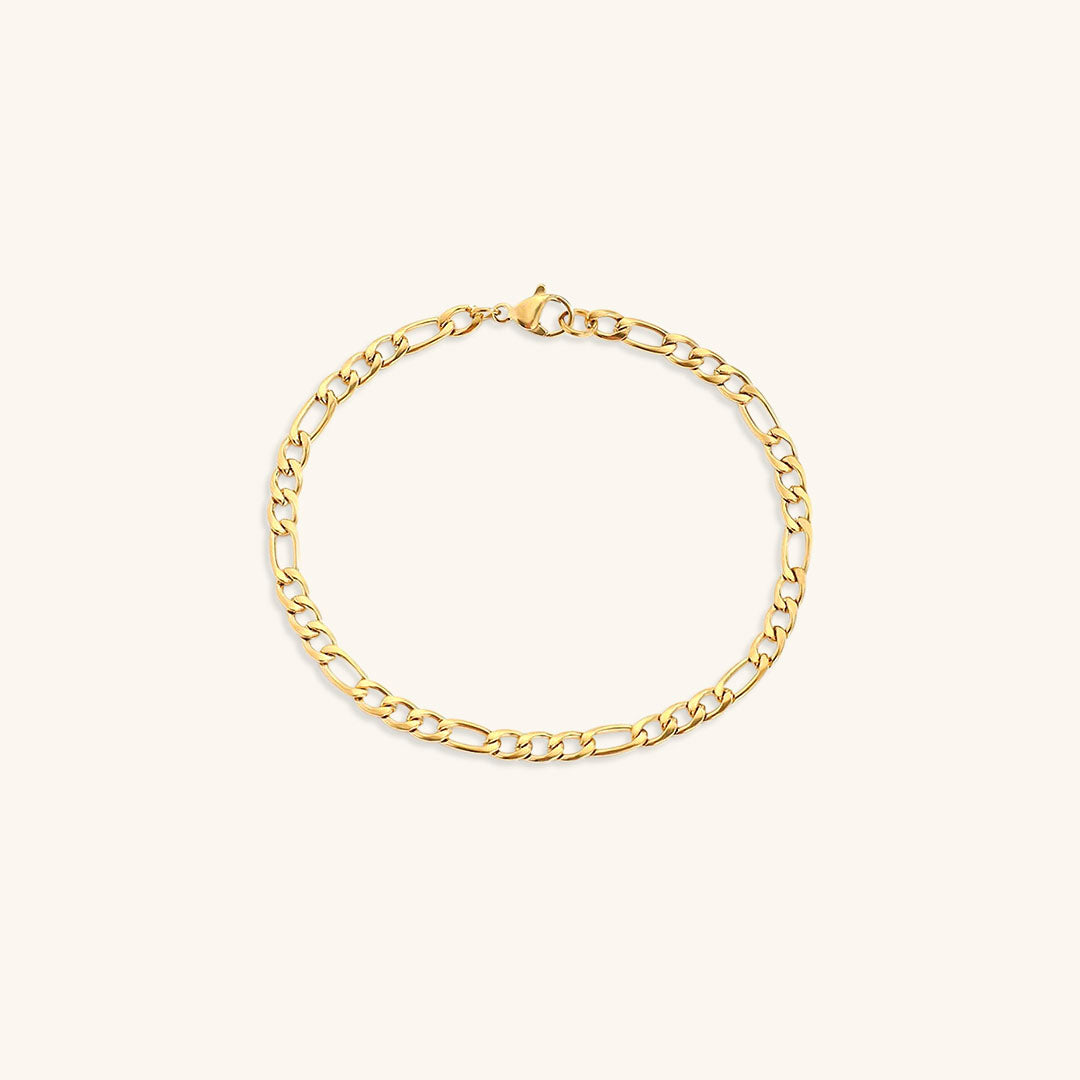 Sophia | Women's Elegant Bracelet | Elegant Link Bracelet featuring interlocking links for a refined and graceful design, perfect for elevating any outfit.