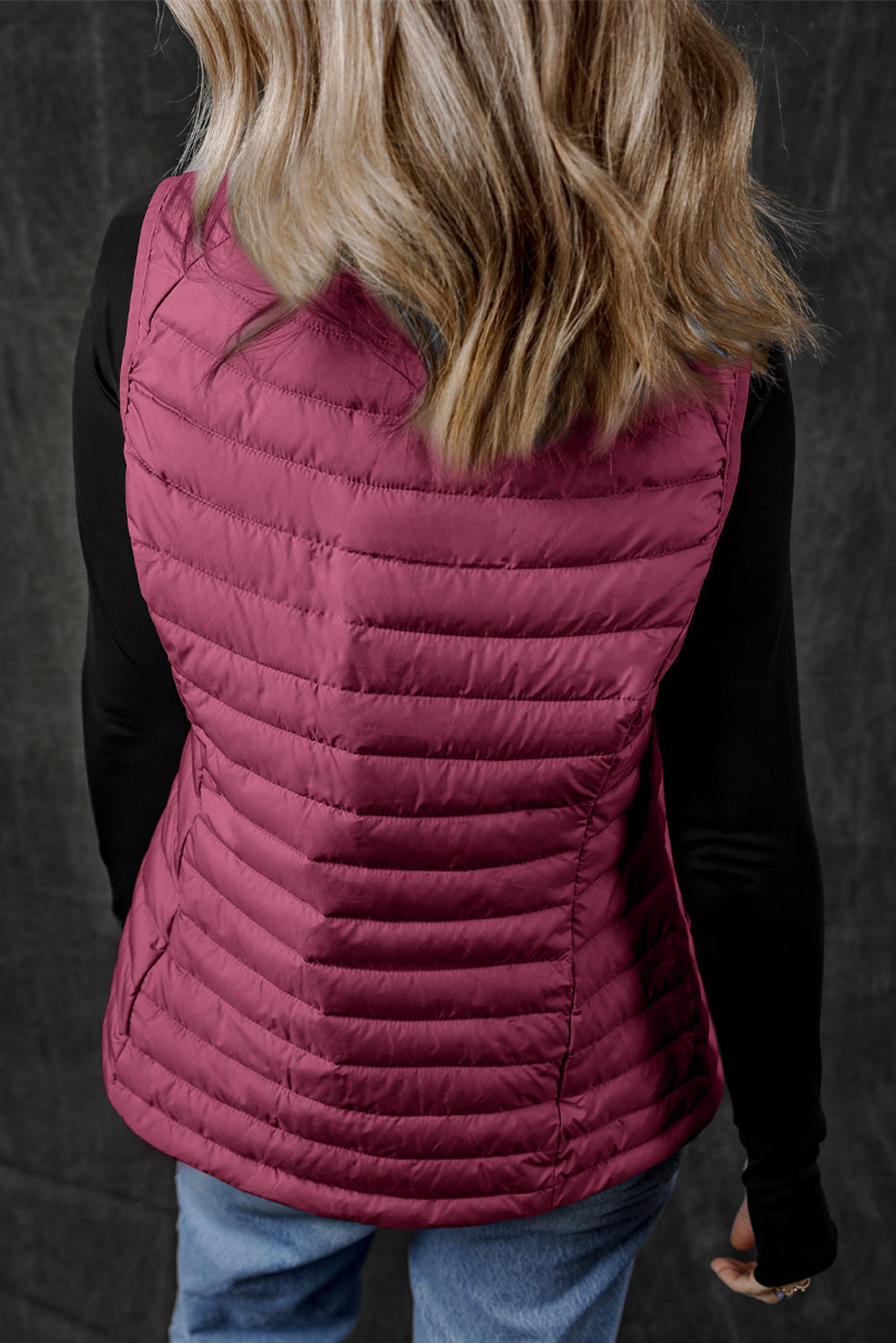 Ruby - Lightweight Puffer Vest with Fleece Lining