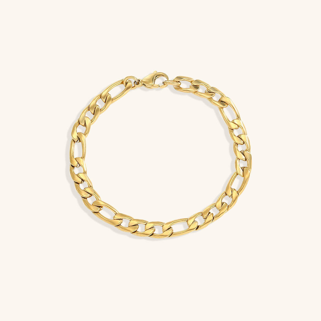 Sophia | Women's Elegant Bracelet | Elegant Link Bracelet featuring interlocking links for a refined and graceful design, perfect for elevating any outfit.