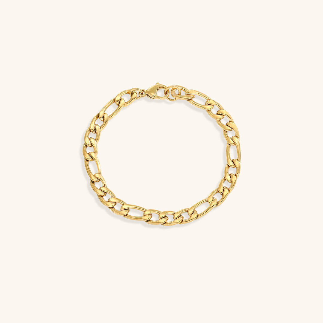 Sophia | Women's Elegant Bracelet | Elegant Link Bracelet featuring interlocking links for a refined and graceful design, perfect for elevating any outfit.