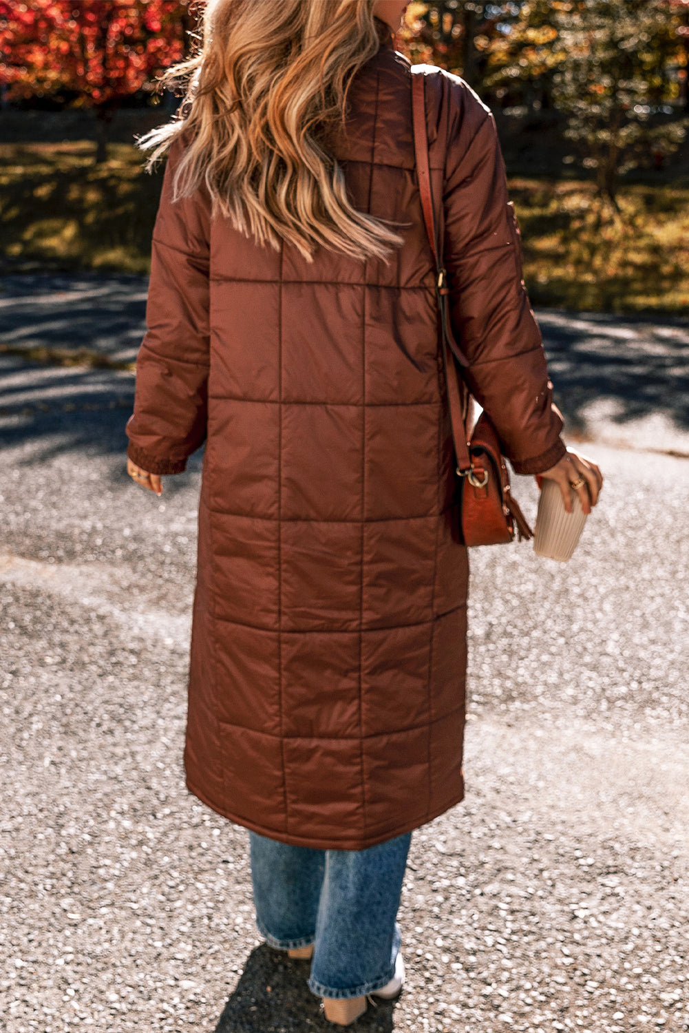 Ella - Long Quilted Puffer Coat