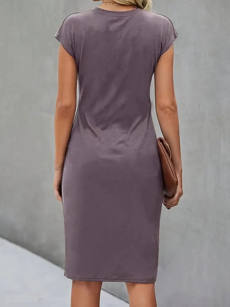 Sophia | Women's Elegant Dress | Ruched Design Dress