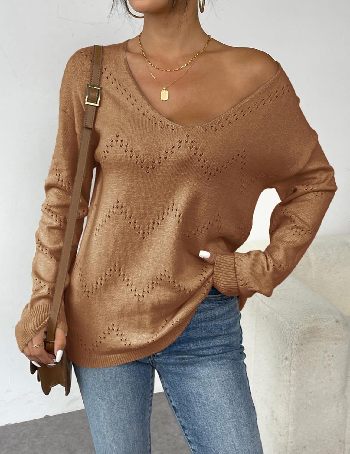 GlamourWeave Women's Long Sleeve Shirt