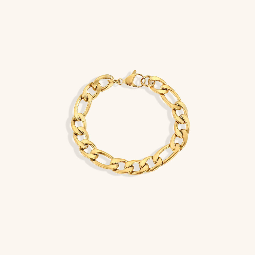 Sophia | Women's Elegant Bracelet | Elegant Link Bracelet featuring interlocking links for a refined and graceful design, perfect for elevating any outfit.