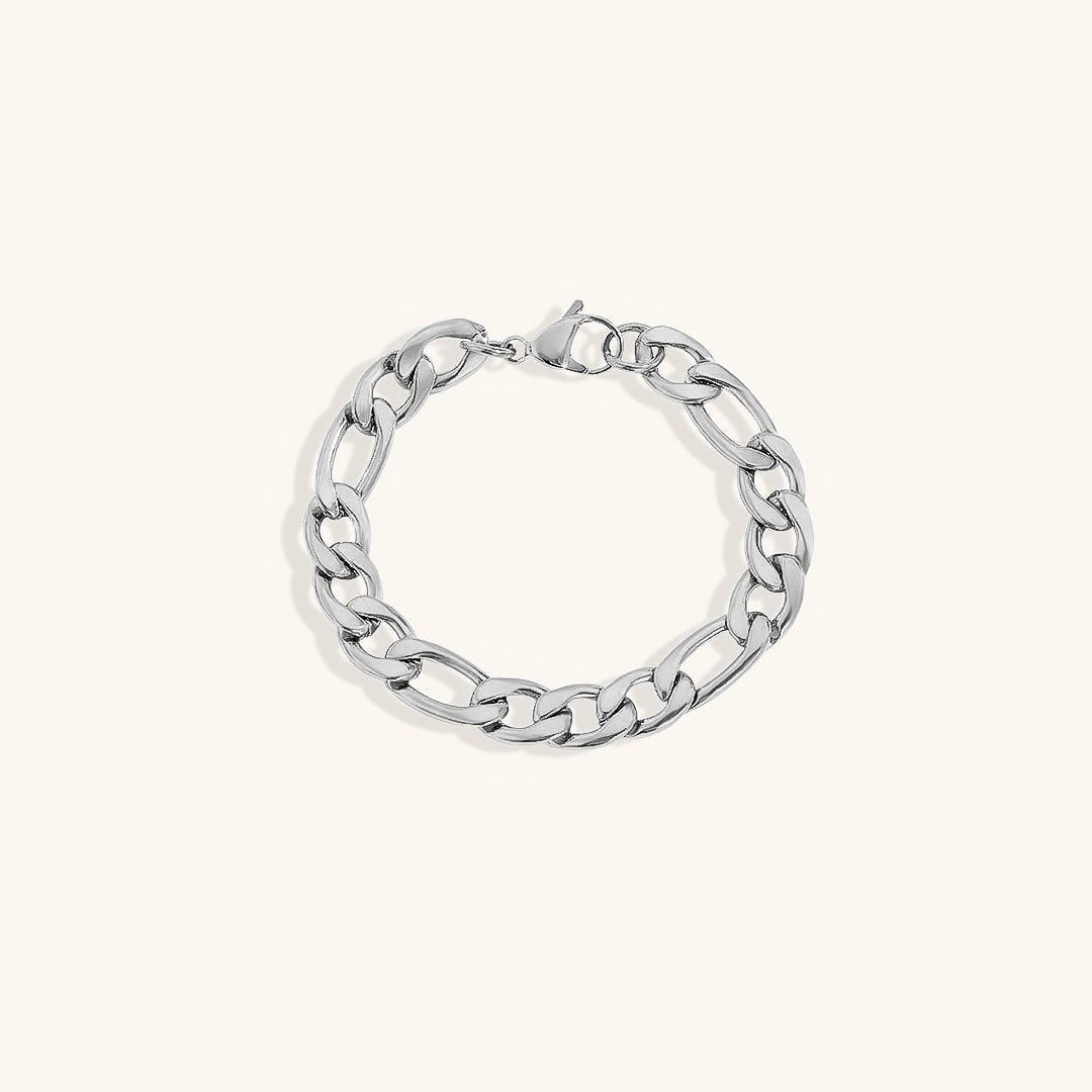 Sophia | Women's Elegant Bracelet | Elegant Link Bracelet featuring interlocking links for a refined and graceful design, perfect for elevating any outfit.