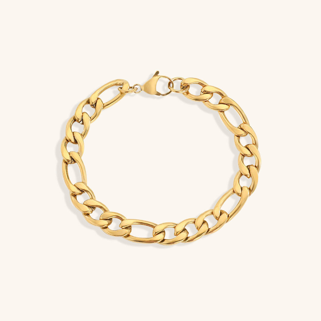 Sophia | Women's Elegant Bracelet | Elegant Link Bracelet featuring interlocking links for a refined and graceful design, perfect for elevating any outfit.