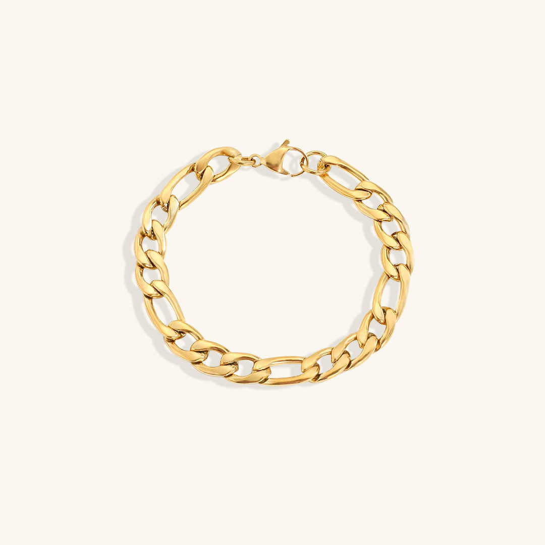 Sophia | Women's Elegant Bracelet | Elegant Link Bracelet featuring interlocking links for a refined and graceful design, perfect for elevating any outfit.