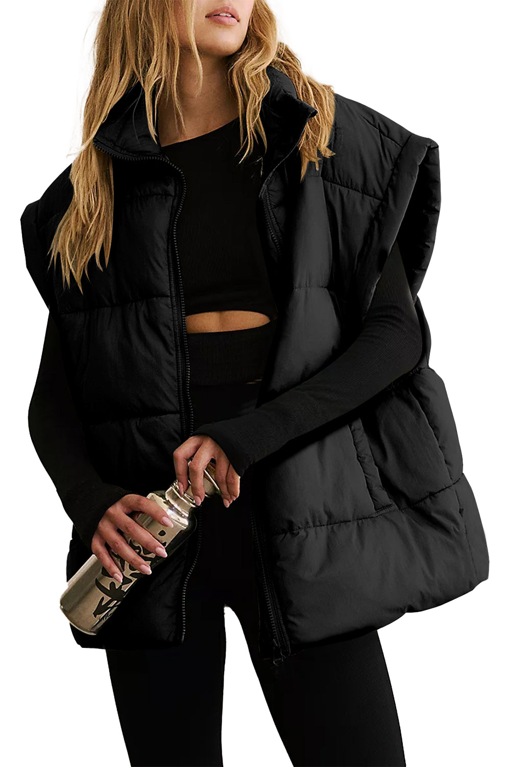 Mila - Oversized Puffer Vest