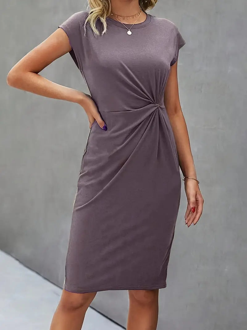 Sophia | Women's Elegant Dress | Ruched Design Dress