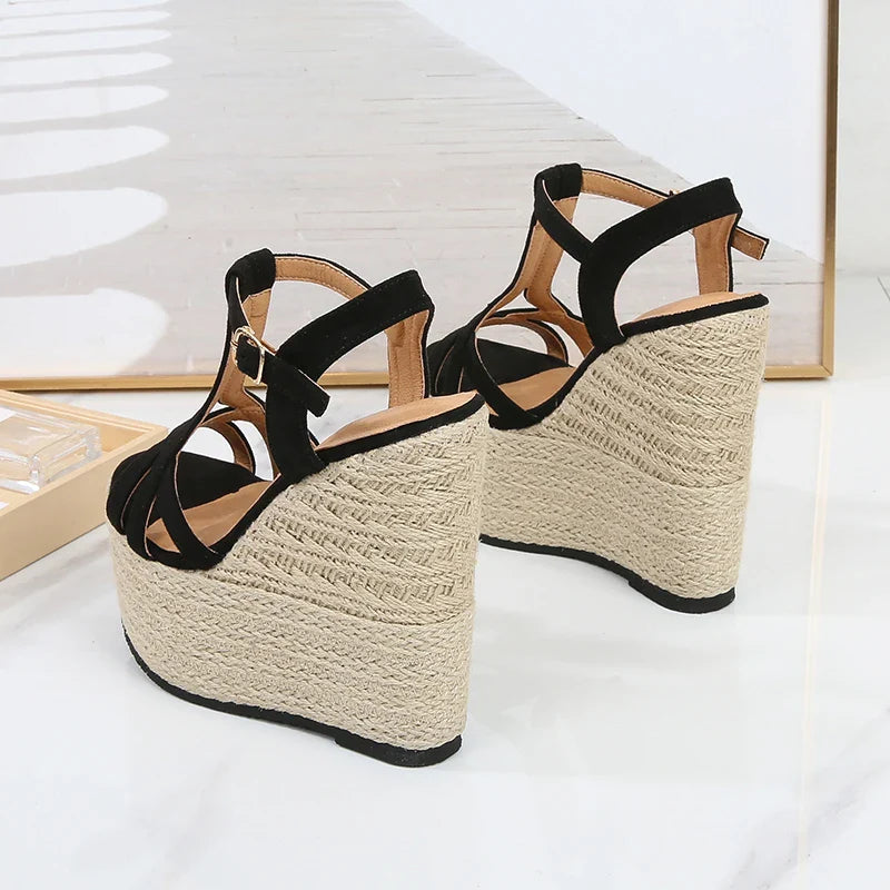 Zavanova Summer Wedge Sandals
