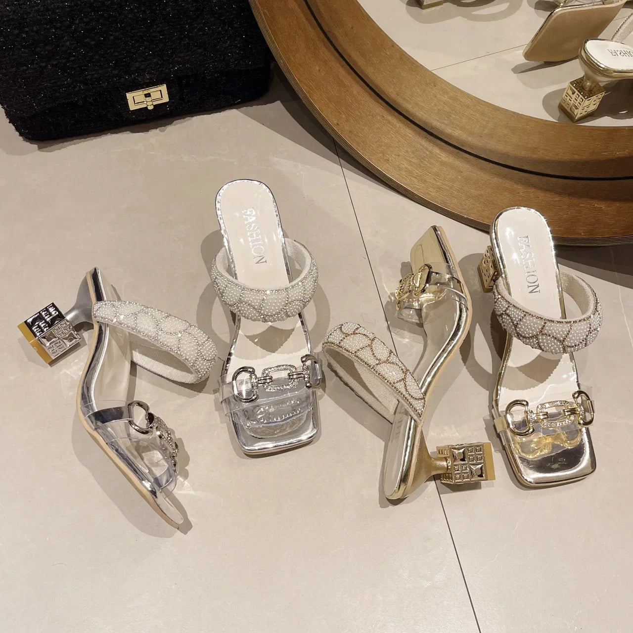 Zavanova Shiny Summer Sandals