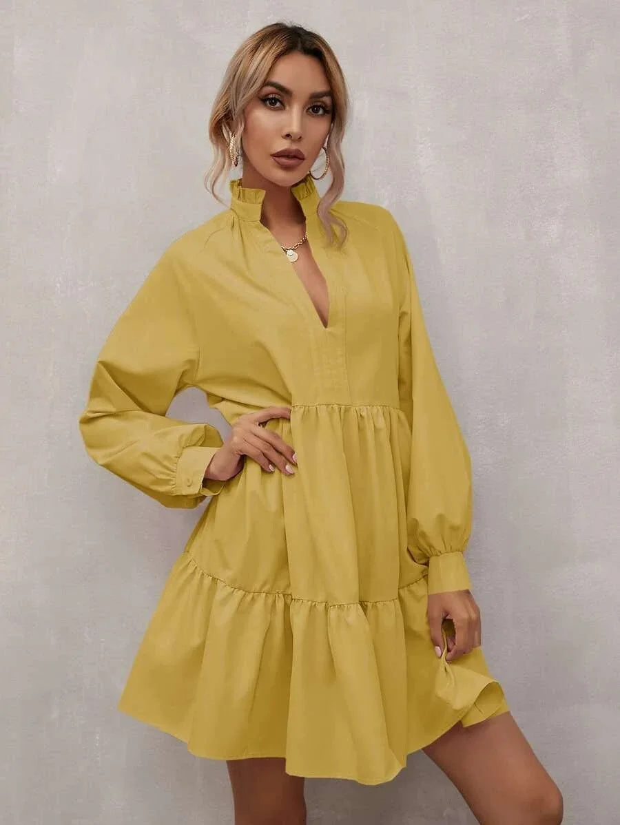 LunaGrace Pleated Dress