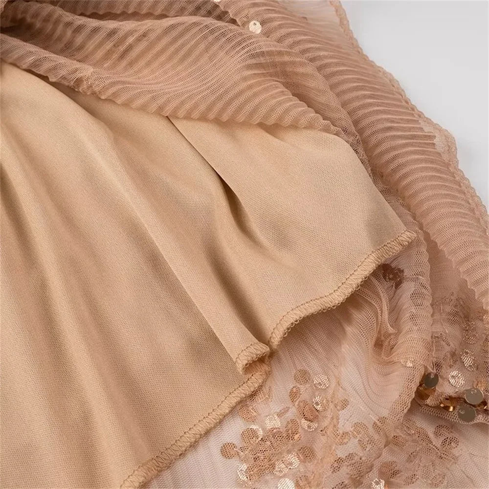 Batwing Sleeves Slimming Dress