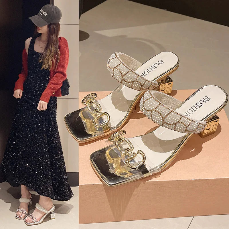 Zavanova Shiny Summer Sandals