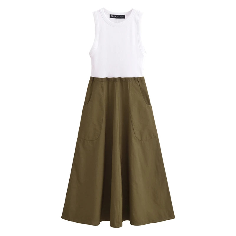 Serene Breeze Midi Dress