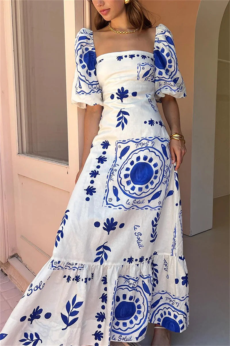Radiant Chic Elegant Maxi Dress