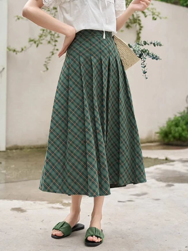 ChicEssence Summer A-line Retro High Waist Skirt