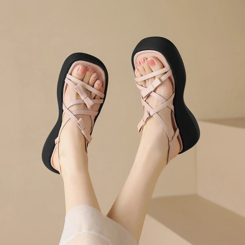 Zavanova Summer Shiny Sandals