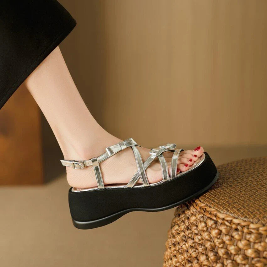 Zavanova Summer Shiny Sandals