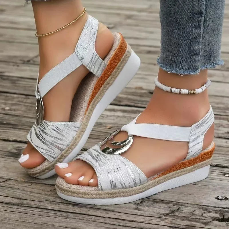 Eclips Elegance Sandals – Stylish Wedge Sandals for the Perfect Summer Look