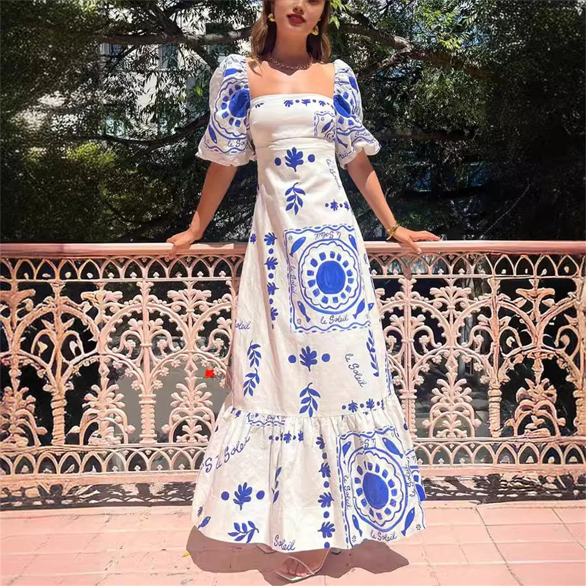 Radiant Chic Elegant Maxi Dress