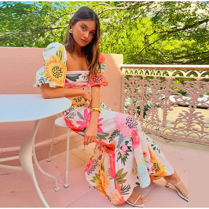 Radiant Chic Elegant Maxi Dress