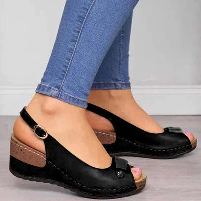 Zavanova - Orthopedic Sandals with Heel