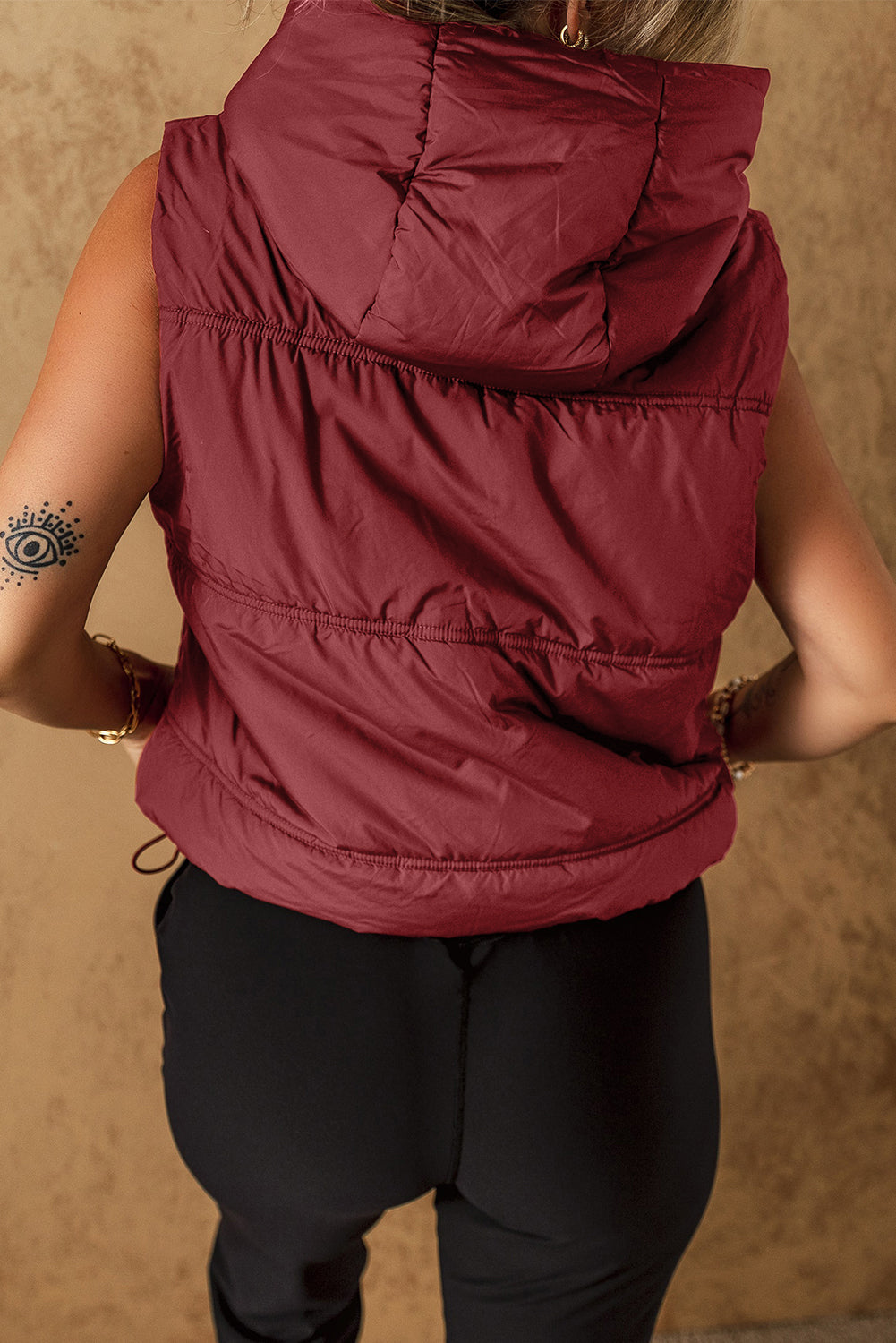Olivia - Hooded Puffer Vest