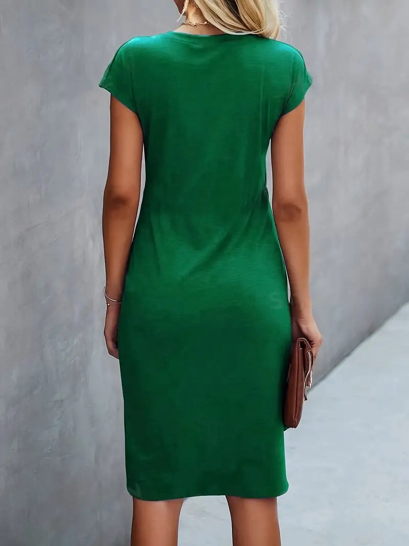 Sophia | Women's Elegant Dress | Ruched Design Dress