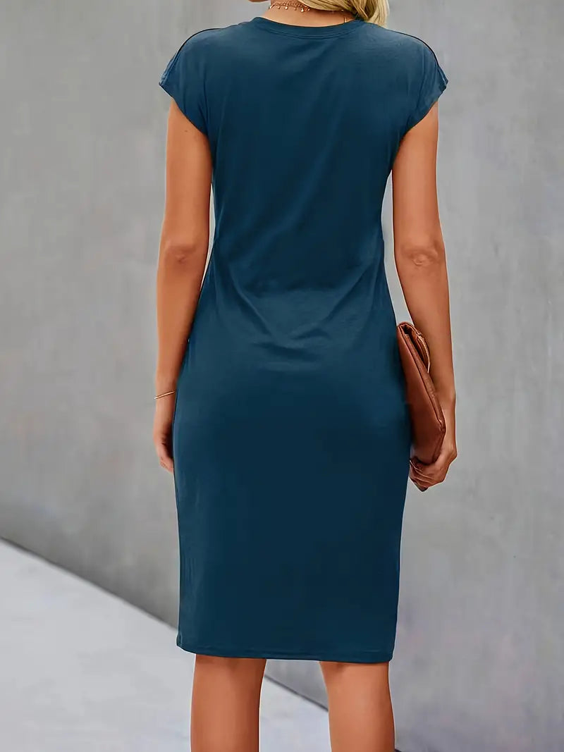 Sophia | Women's Elegant Dress | Ruched Design Dress