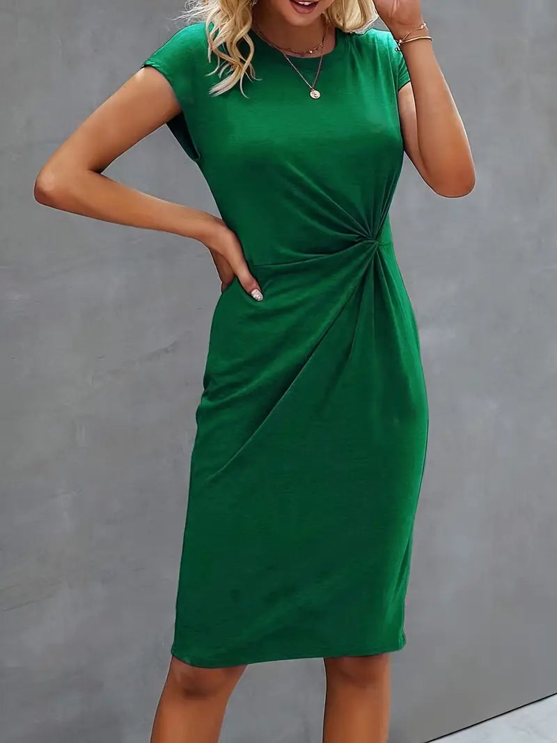 Sophia | Women's Elegant Dress | Ruched Design Dress