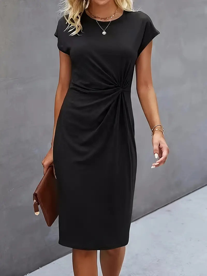Sophia | Women's Elegant Dress | Ruched Design Dress