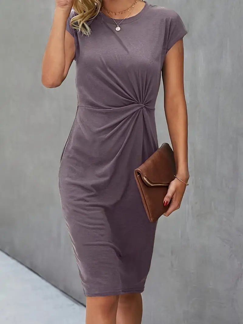 Sophia | Women's Elegant Dress | Ruched Design Dress