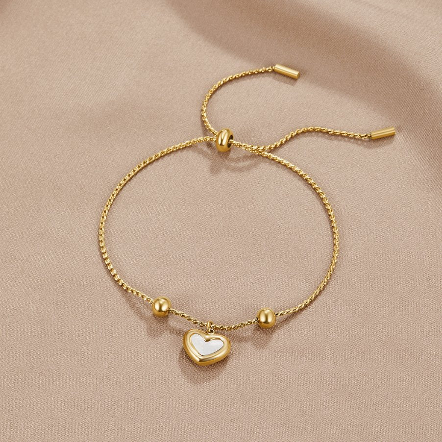 Luna | Women's Elegant Bracelet | Timeless Link Bracelet featuring a delicate and sophisticated design with linked elements, perfect for adding a touch of elegance to any outfit.