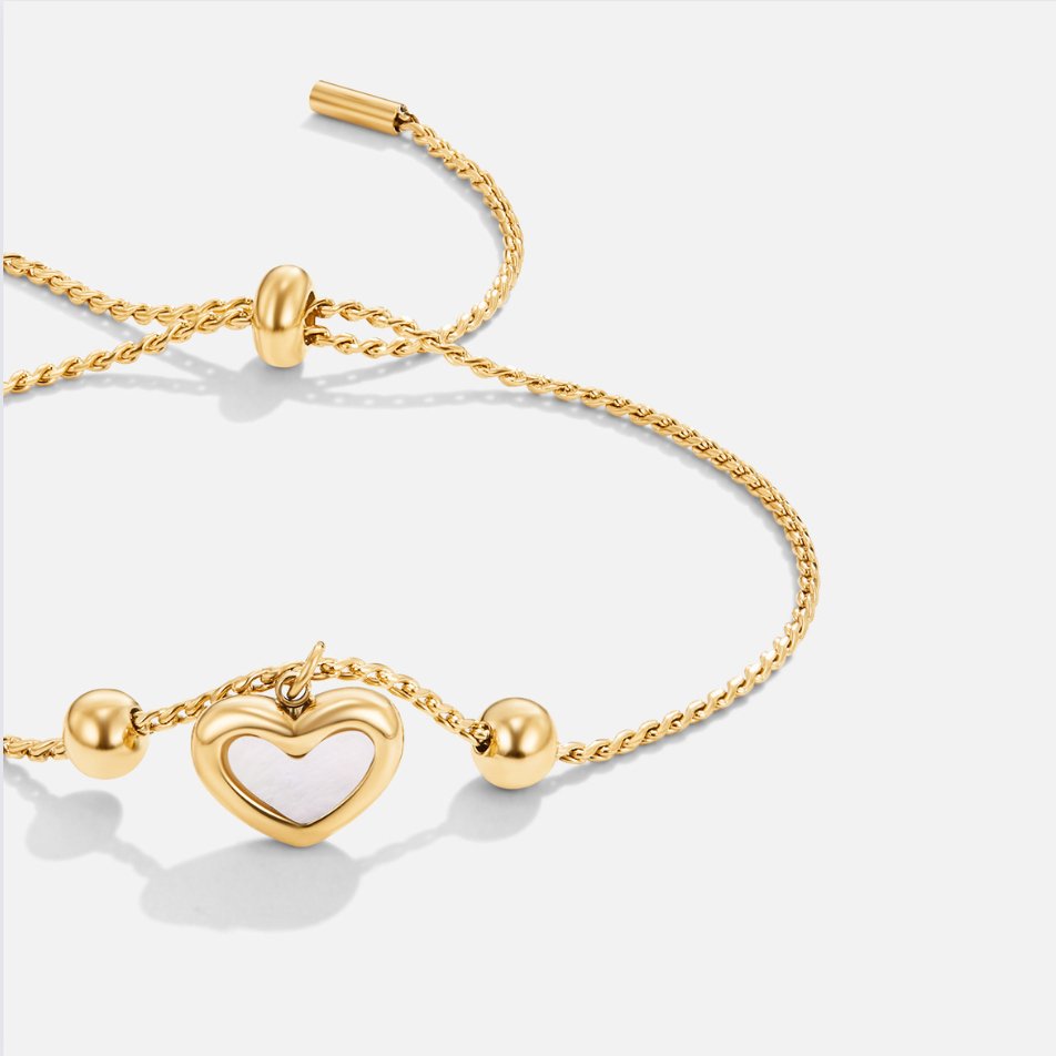 Luna | Women's Elegant Bracelet | Timeless Link Bracelet featuring a delicate and sophisticated design with linked elements, perfect for adding a touch of elegance to any outfit.