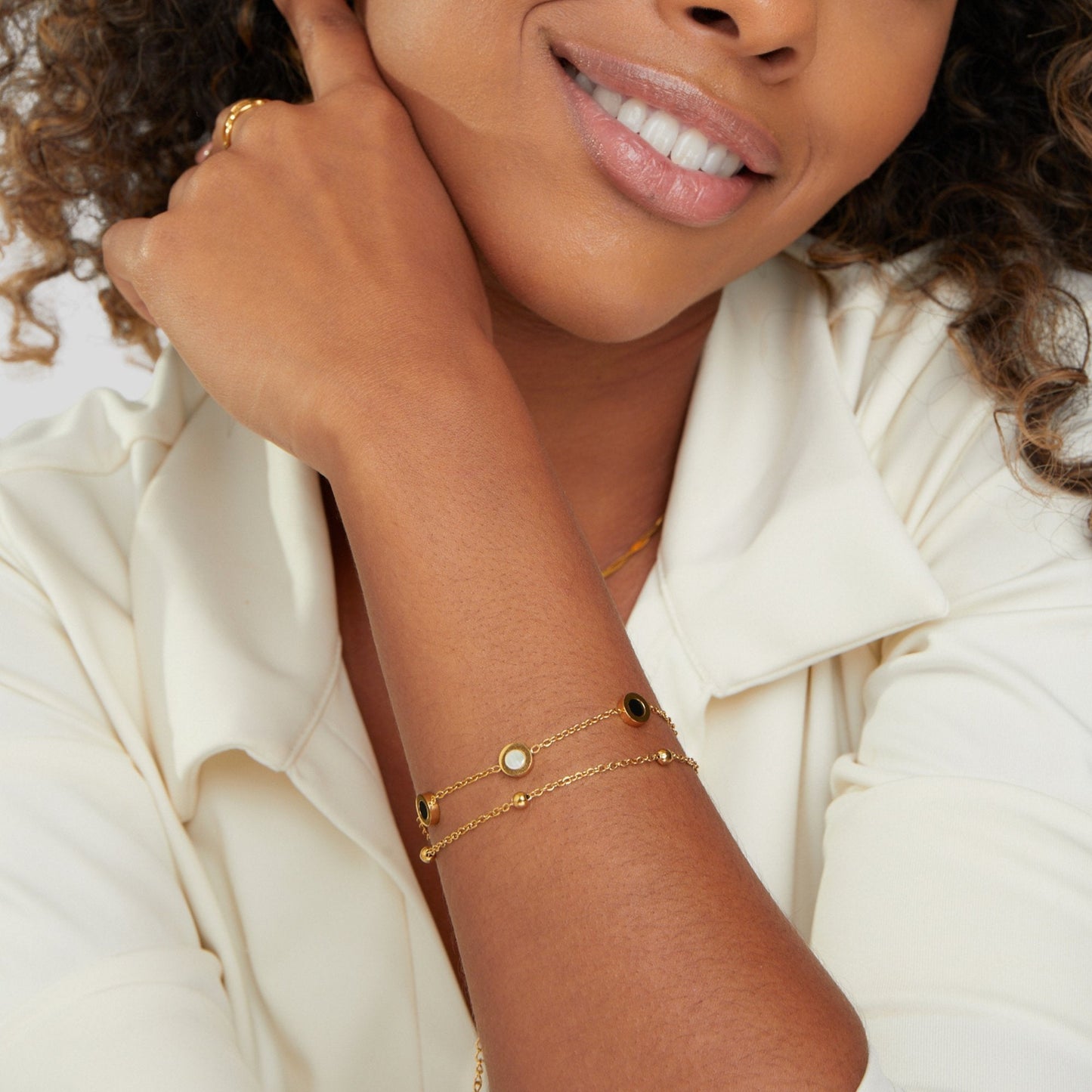 Elegant and refined design of Sophia | Women's Dainty Bracelet | Perfect for adding a touch of sophistication to any outfit.