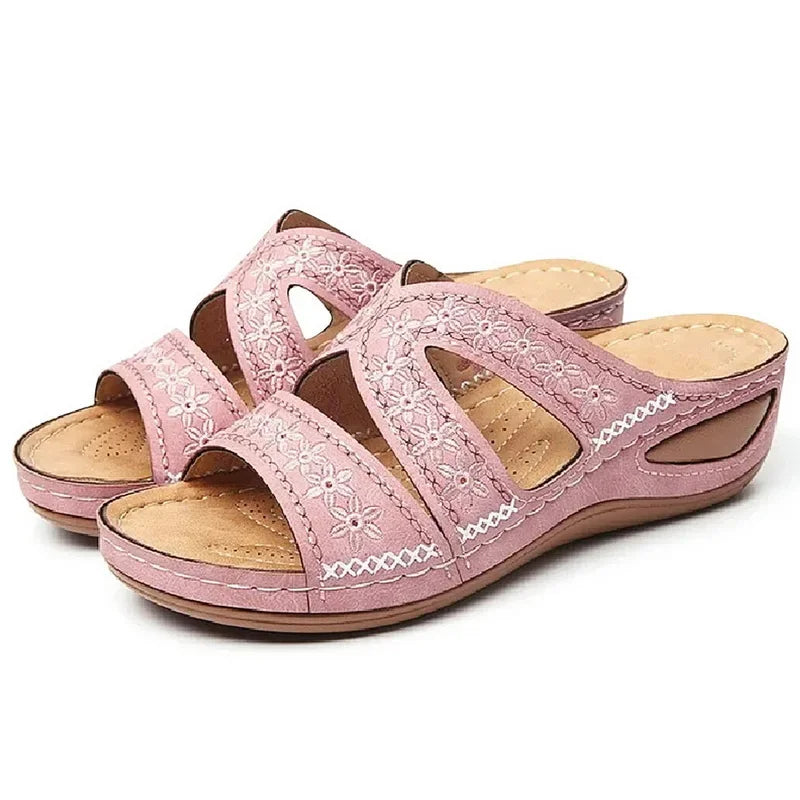 Orthopedic Wedge Sandals for Women | Vintage Style