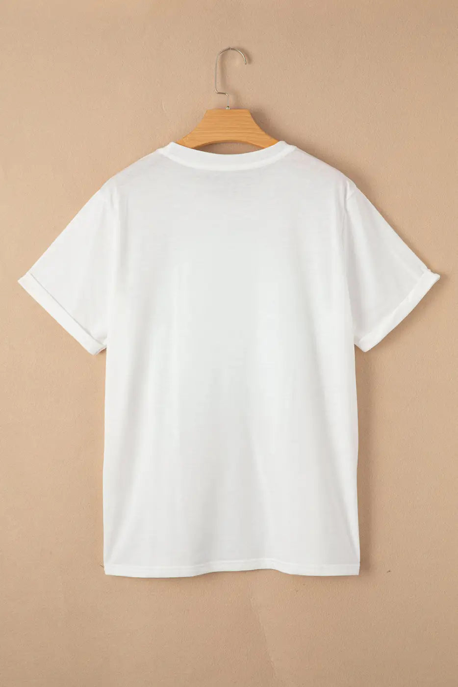 LuxeMoments White Leopard Bow Mother’s Day Fashion T-Shirt