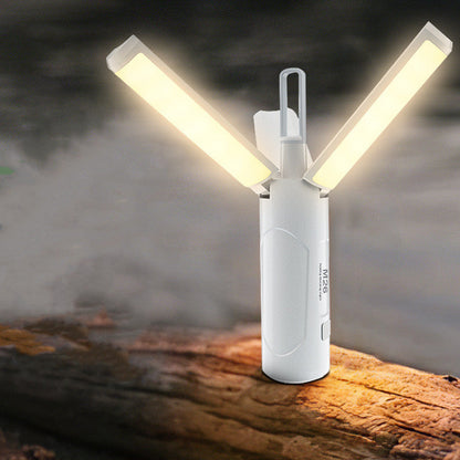 Compact Outdoor Light & Power Bank - Lantern, Work Light, and Flashlight in One Device