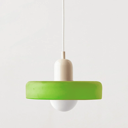 Bauhaus Colored Glass Pendant Lamp - Modern Designer Lighting for Stylish Homes