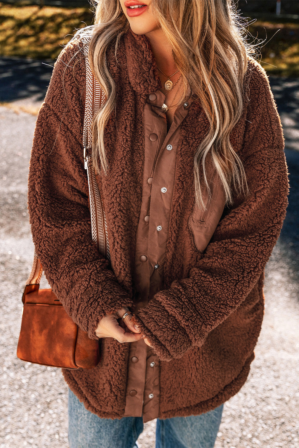 Avery - Cozy Oversized Teddy Coat